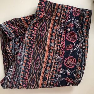 High waisted stretchy bell bottom flare pants